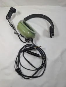 David Clark H10-90 Vintage Aviation Headset M-7DC Mono Single Ear